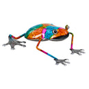 Metal Gradient Frog Garden Statue, 5"H
