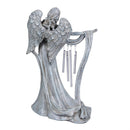 Memorial Chime Angel Resin Statuary, 14"H