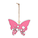 Petal & Plow Hanging Decor Wood Ornament Program, With Wood Tree Display
