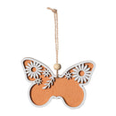 Petal & Plow Hanging Decor Wood Ornament Program, With Wood Tree Display