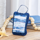Seaside Retreat Tote Foldable Compact, Shibori, 15.5"L x 4.5"W x 16.5"H