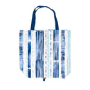 Seaside Retreat Tote Foldable Compact, Shibori, 15.5"L x 4.5"W x 16.5"H