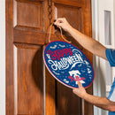 Philadelphia Phillies Halloween Round Door Décor with Hanging Rope, 18x18