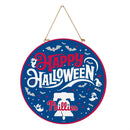 Philadelphia Phillies Halloween Round Door Décor with Hanging Rope, 18x18