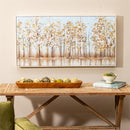 What She Shed Trees Wall Decor, Canvas, 18" L x 36" H