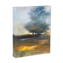 Petal & Plow Indoor Wall Decor, Textile, Colorful Tree Landscape Canvas, 6" L x 8" H, Asst of 4