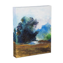 Petal & Plow Indoor Wall Decor, Textile, Colorful Tree Landscape Canvas, 6" L x 8" H, Asst of 4