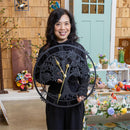 What She Shed Indoor Wall Decor, Metal, Tree Outdoor Clock, 20"