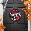 Carolina Hurricanes Halloween Round Door Décor with Hanging Rope, 18x18