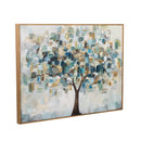 VivaStyle Indoor Wall Decor, Hand Stamped Abstract Tree Canvas, 36" L x 24" H