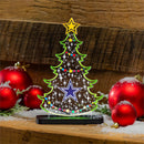 Dallas Cowboys NFL Football Holiday Tree Desklite LED Decor