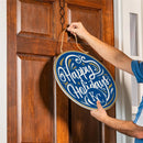Kansas City Royals Holiday Round Door Décor with Hanging Rope, 18x18