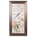 What She Shed Birds on Cherry Trees Wall Decor, Framed 21" L x 9" H, Assort of 2