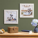 Petal and Plow Novelty Animal Wall Decor, 12" L x 12" H, Asst of 2,