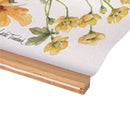 Cottage Garden Indoor Wall Decor Canvas Tapestry, Butterfly in Flowers 36"x24" Canvas Tapestry