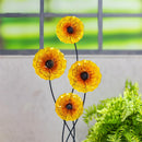 What She Shed Indoor Wall Decor, Glass & Metal, Sunflower Wall Art