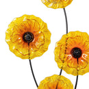 What She Shed Indoor Wall Decor, Glass & Metal, Sunflower Wall Art