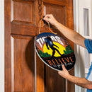 Detroit Tigers Bigfoot Round Door Décor with Hanging Rope, 18x18