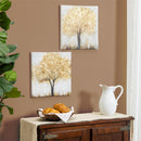 Petal and Plow Wall Decor, Tree with Misty Background, Canvas, 16"L x 16"H, Assort of 2