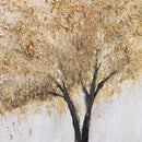 Petal and Plow Wall Decor, Tree with Misty Background, Canvas, 16"L x 16"H, Assort of 2
