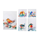 What She Shed Colorful Birds on Flowering Tree Wall Decor, 5-in1
