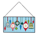 Heartfelt Cheer, Wall Decor, Stained Glass, Ornaments, 12" L x 6" H