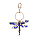 Metal Dragonflies Key Chain, Asst of 3, CDU