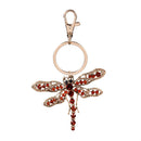 Metal Dragonflies Key Chain, Asst of 3, CDU