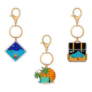 High Country Keychain, Camping, Asst of 3, Display