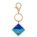 High Country Keychain, Camping, Asst of 3, Display