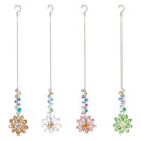 Cottage Garden Hanging Charm, Flower, Asst of 4, Display
