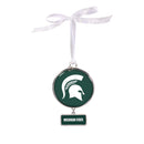 Michigan State University Shaped Metal Ornament