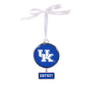 University of Kentucky Shaped Metal Ornament