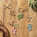 Southwest Keychain, Cactus, Asst of 4, Display