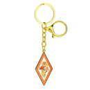 Cottage Garden Keychain, Floral, Asst of 3, Display