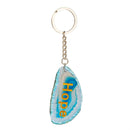 Simple Blessings Keychain, Agate Keychain, Asst of 3, Display
