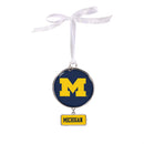 University Of Michigan Shaped Metal Ornament