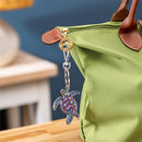 Blue Coastal Sea Adventures Keychains Zinc Key Ring, Turtles, CDU