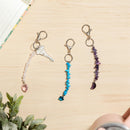 Simple Blessings Keychain, Crystal Keychain, Asst of 3, Display