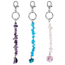 Simple Blessings Keychain, Crystal Keychain, Asst of 3, Display