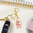 Bursting Blossoms Bows Keychain, Display