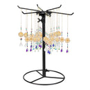 Cottage Garden Hanging Charm, Metal Flower, Asst of 4, Display