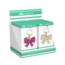 Hillside Pasture Keychain, Beaded Bow, Asst of 2