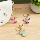 Cottage Garden Keychain, Hummingbird, Asst of 3, Display