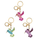 Cottage Garden Keychain, Hummingbird, Asst of 3, Display