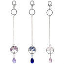 Heart Of The Home Hanging Charm, Tree of Life, Asst of 3, Display