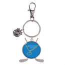 St Louis Blues Key Chain Charm