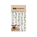 Hillside Pasture Farm Highland Cow Kitchen Gift Set Quick Dry, 1pc Towel and 2pc Dish Cloth
