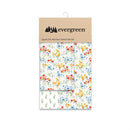 What She Shed Sprinklin' Blossoms Kitchen Gift Set Quick Dry, 1pc Towel and 2pc Dish Cloth