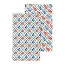 Red, White, & Bloom Kitchen Towel Quick Dry Waffle Weave Double-Sided, 30"L x 18"W